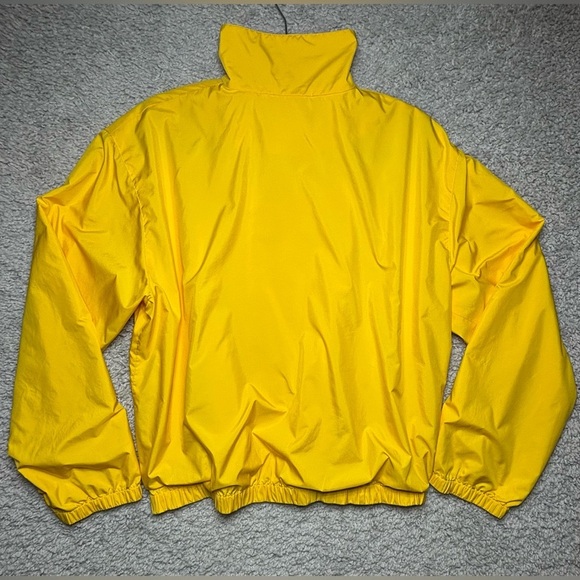 Vintage Ralph Lauren Jacket Mens Large Polo Sport 90s Windbreaker Yellow Zip Up - Picture 5 of 7